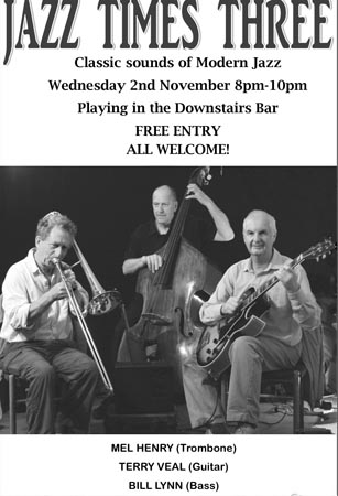 Mel Henry Jazz Times Three